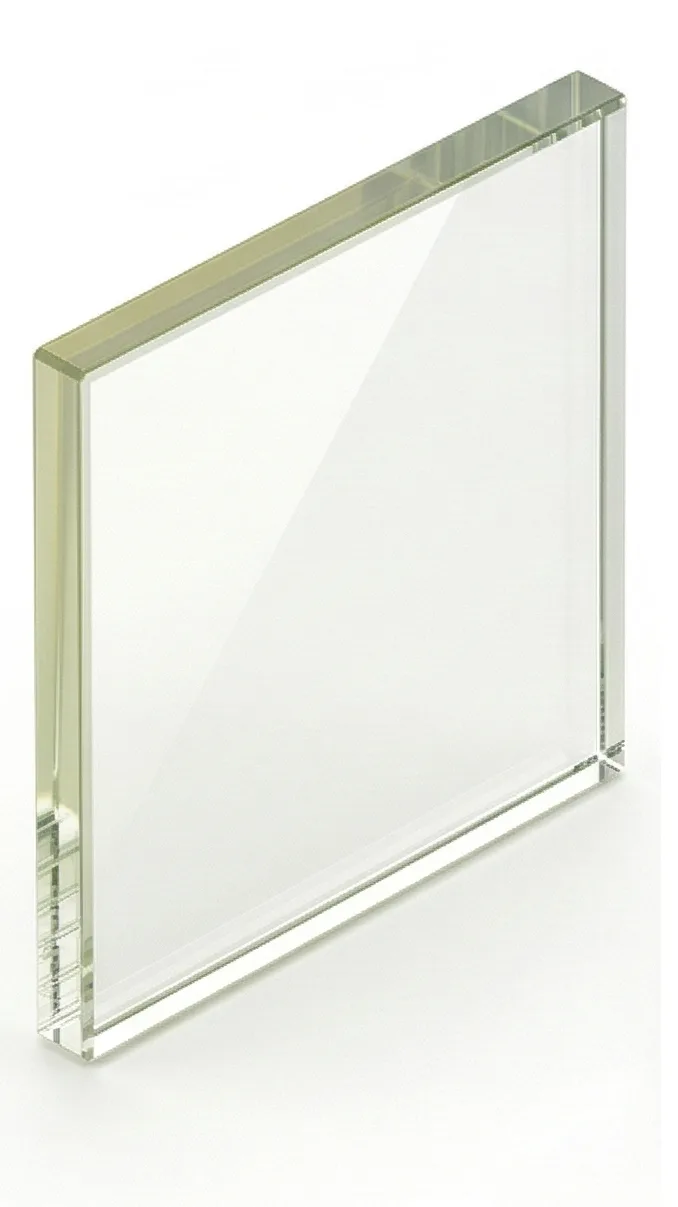 Standard clear glass sample